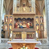 Inside St Barbara's Church, Kutna Hora, Czech Republic