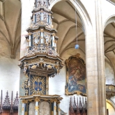 Inside St Barbara's Church, Kutna Hora, Czech Republic