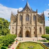 St Barbara's Roman Catholic Church in Kutna Hora, Czech Republic