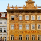 Czech Republic - Prague - Renaissance buildings near the Old Town Square