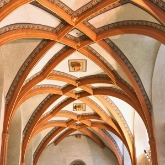 Holocaust Memorial in the Pinkas Synagogue, Prague, Czech Republic