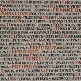 Holocaust Memorial, Prague, Czech Republic