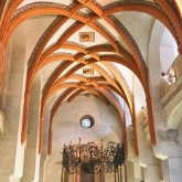 Holocaust Memorial in the Pinkas Synagogue, Prague, Czech Republic