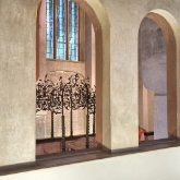 Holocaust Memorial in the Pinkas Synagogue, Prague, Czech Republic