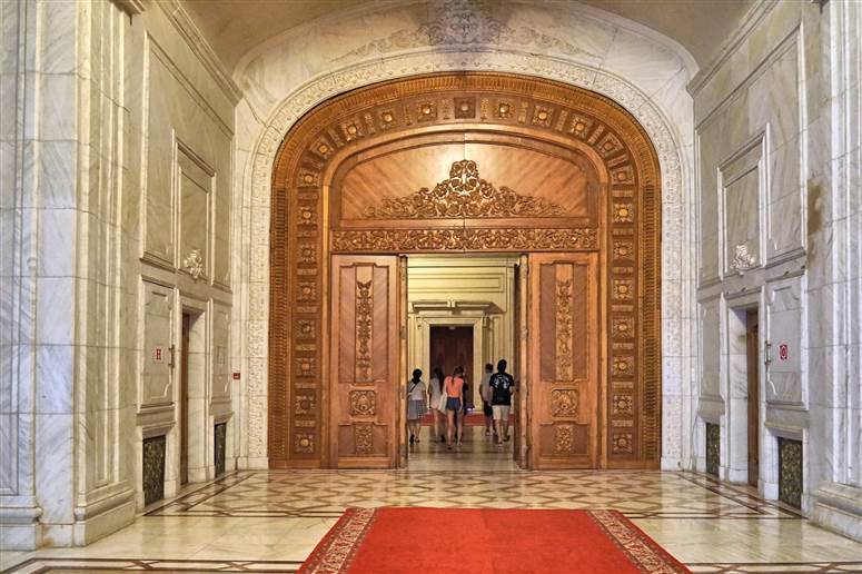 Ceausescu Palace, Bucharest, Romania