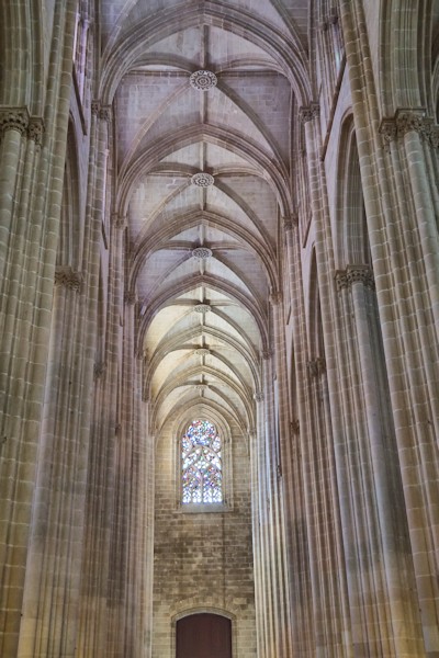 Inside Batalha Monastery