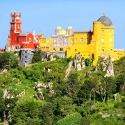 In the Middle Ages a chapel dedicated to Our Lady of Pena was built on the top of the hill above Sintra. 