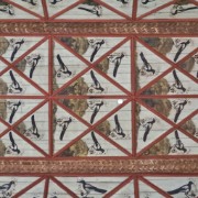 Inside Sintra Palace: the ceiling og the Magpie Room