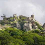 The remains of the 8th century Moorish castle can be seen up the hill from the village