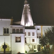 Sintra Palace at night