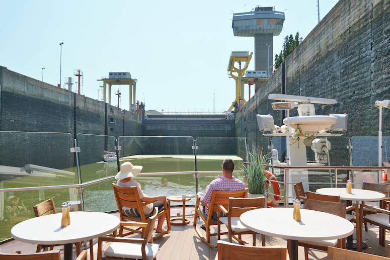 Iron Gate 1 Lock, Danube, Serbia